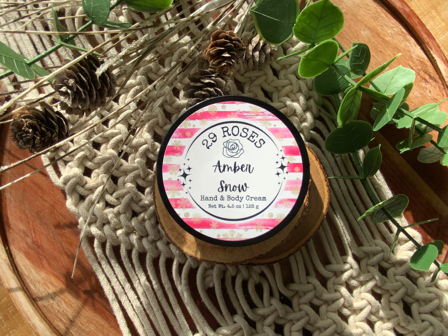 Amber Snow Hand & Body Cream