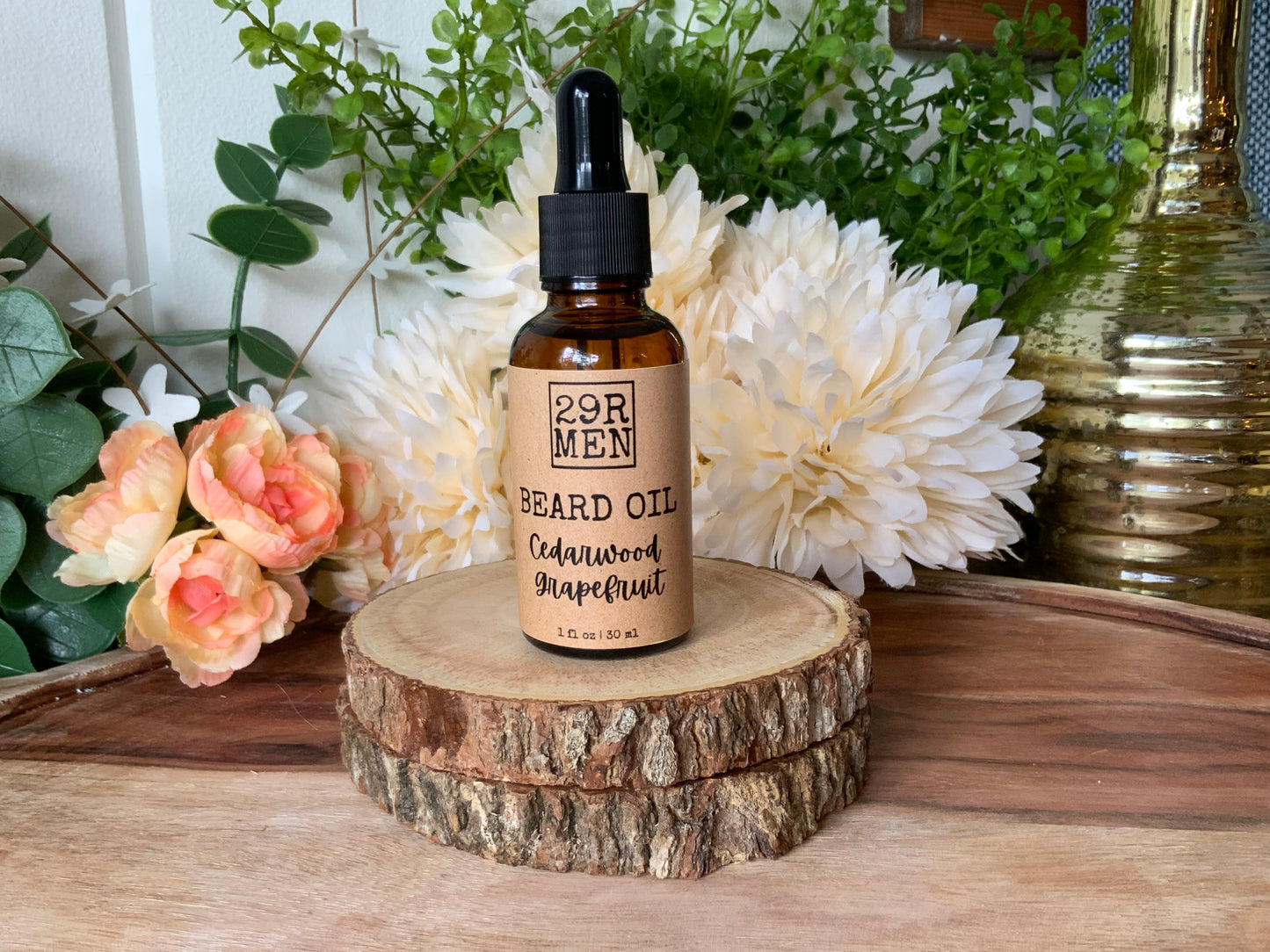 29R MEN-Cedarwood Grapefruit Beard Oil