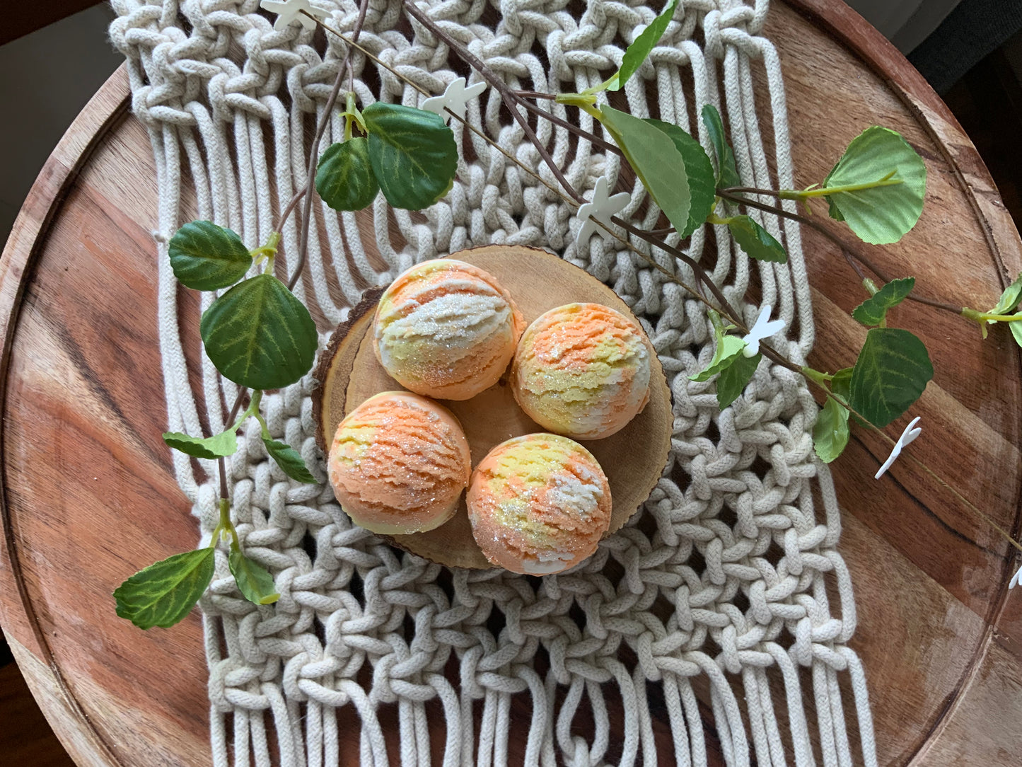 Citrus Agave Bath Truffles-Set of 4