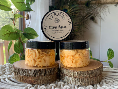 Citrus Agave Whipped Soap