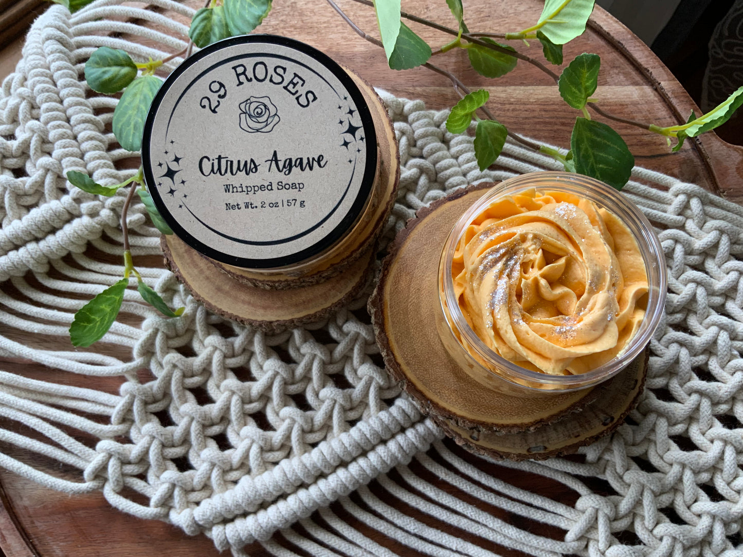 Citrus Agave Whipped Soap