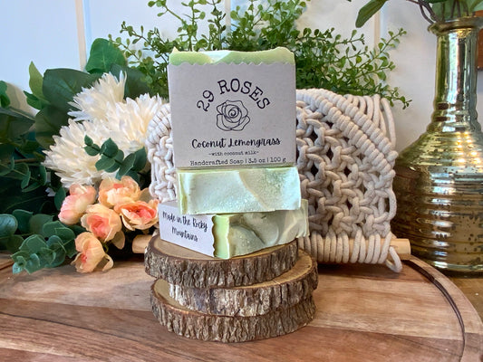 Coconut Lemongrass Soap-with Coconut Milk