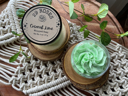 Coconut Lime Whipped Soap