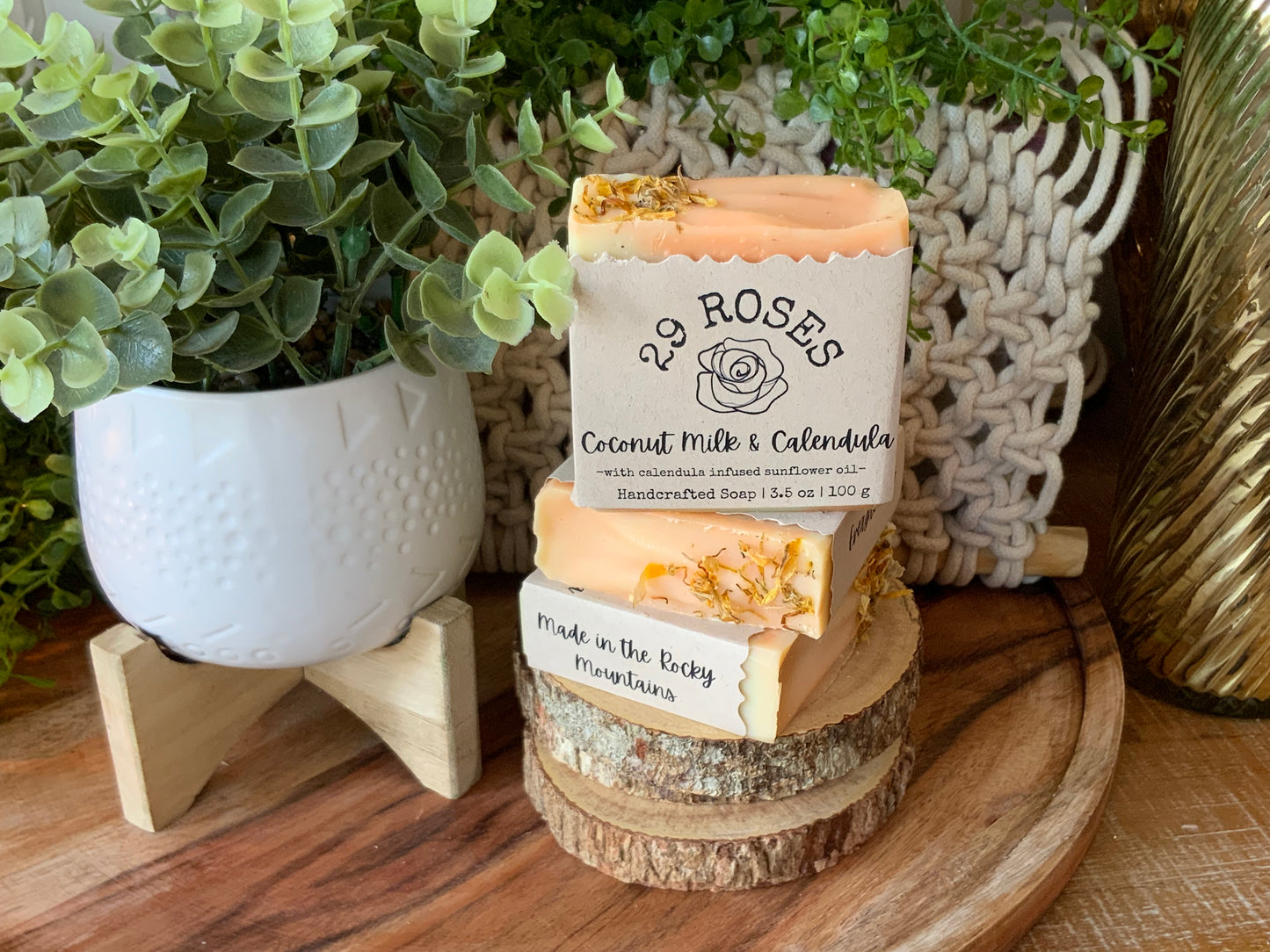 Coconut Milk & Calendula Soap