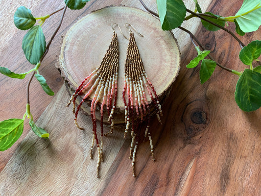 Moroccan Nights Fringe Earrings