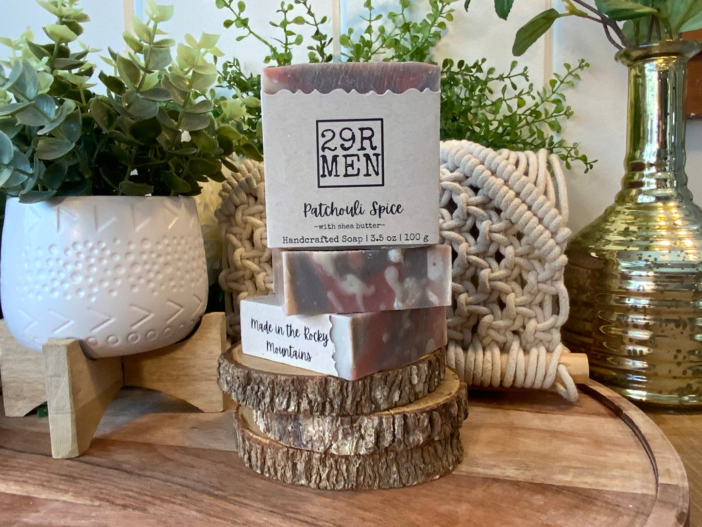 29R MEN-Patchouli Spice Soap