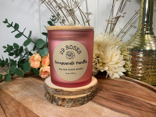 Pomegranate Vanilla Candle