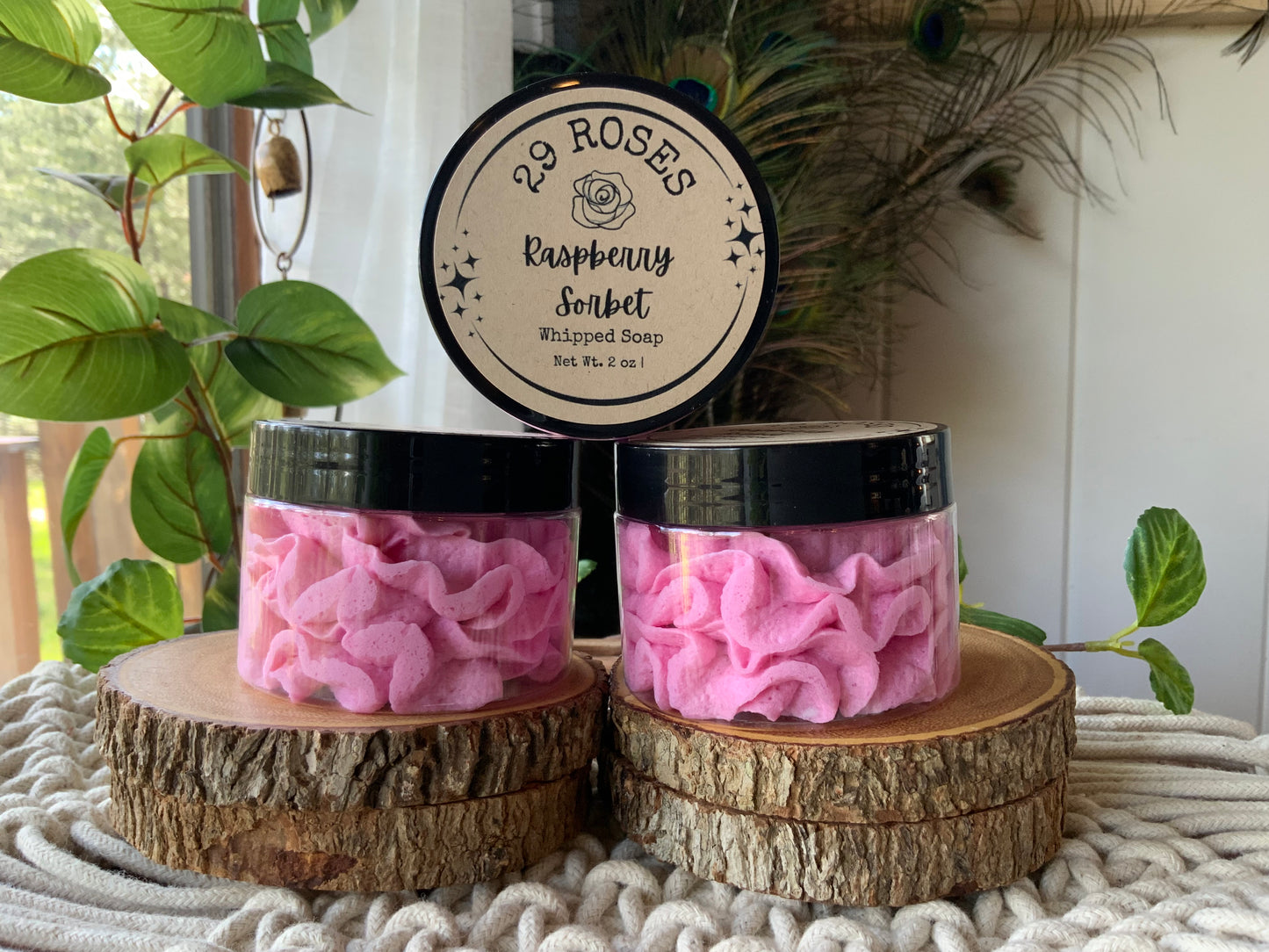 Raspberry Sorbet Whipped Soap