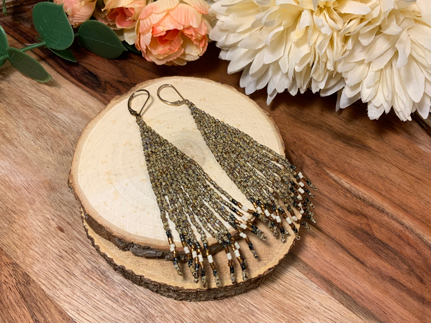 Sand Fringe Earrings