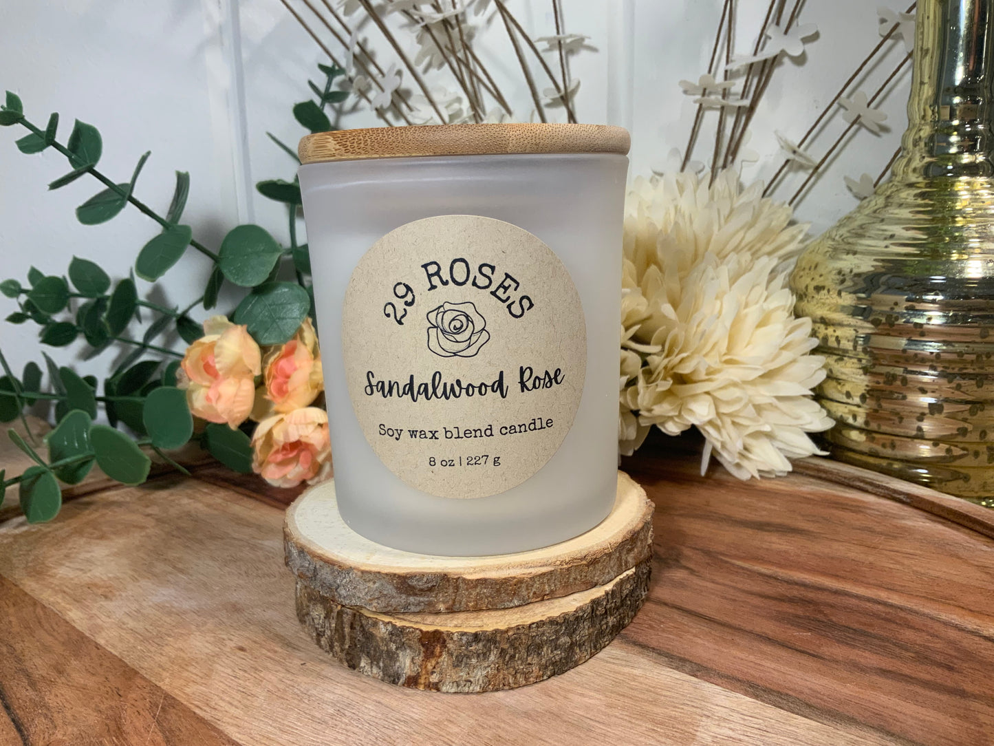 Sandalwood Rose Candle