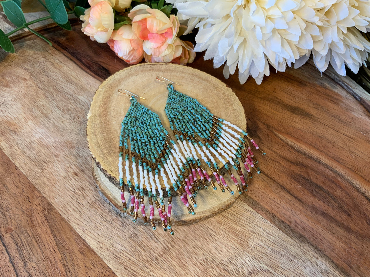 Tides & Seashells Fringe Earrings