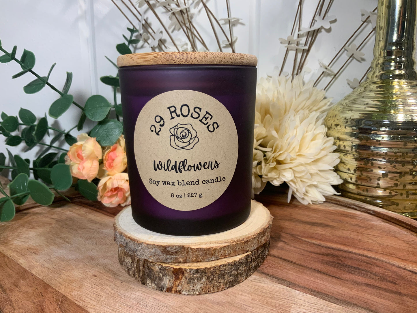 Wildflowers Candle